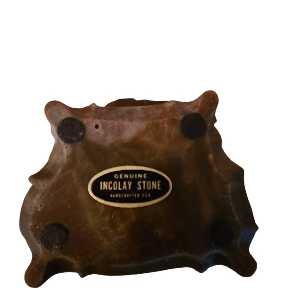 Gorgeous carved Stone Jewelry Box - Picture 3 of 4